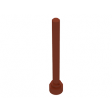 Reddish Brown Antenna 1 x 4 - Flat Top