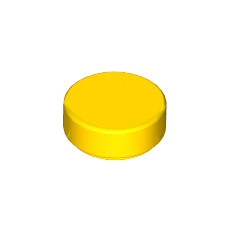 Yellow Tile, Round 1 x 1
